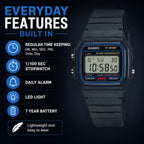 Casio Men's Vintage F91W-1 Resin Strap Digital Sport Watch
