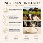 butr Grass-Fed Bovine Colostrum Powder | 4g Colostrum Per Serving | Immunoglobulins | First Day Milking | Gut Health, Immune Support, Recovery & Daily Wellness | Unflavored | 30 Servings