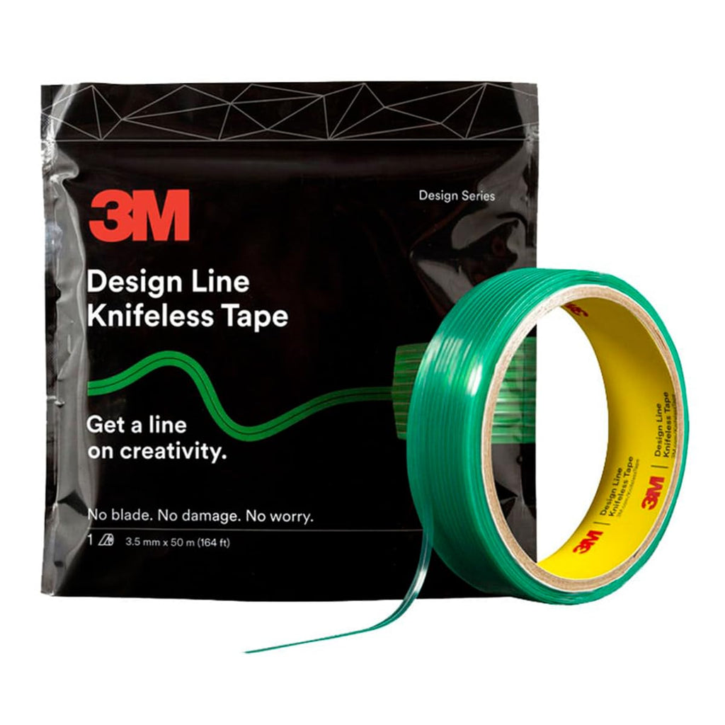 3M Knifeless Tape Design Line KTS-DL1, Green, 3.5 mm x 50 m, 20/Case