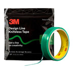 3M Knifeless Tape Design Line KTS-DL1, Green, 3.5 mm x 50 m, 20/Case