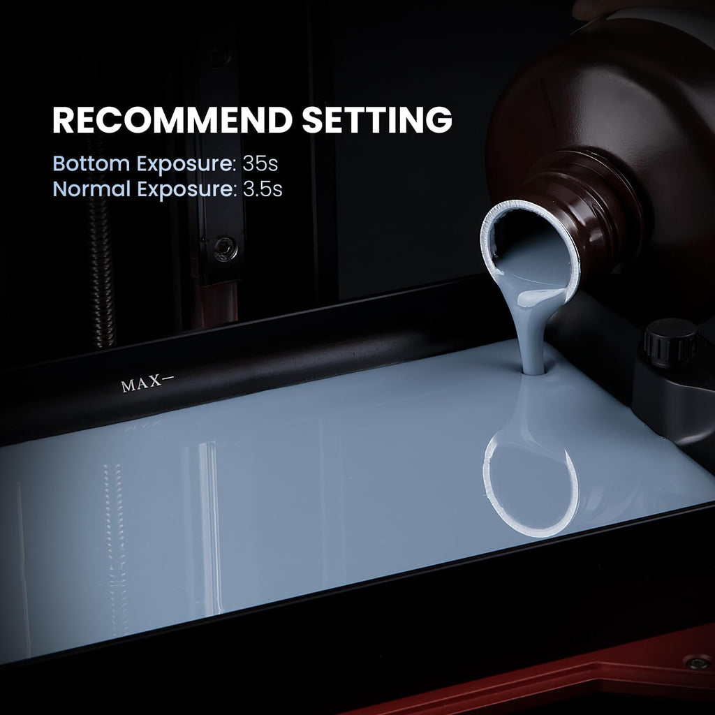 ELEGOO Upgraded Standard 2.0 3D Printer Resin Black 500g