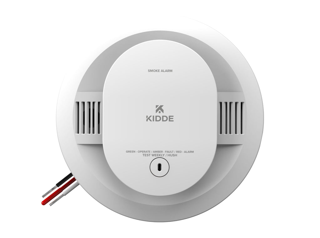 Kidde Smoke Detector, Hardwired with AA Battery Backup, Interconnectable, LED Warning Lights, 85 dB Alarm, 5-inches, 20SAR, 1 Pack