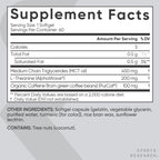 Sports Research­® L-Theanine + Caffeine Nootropic Supplement - 60 Softgels