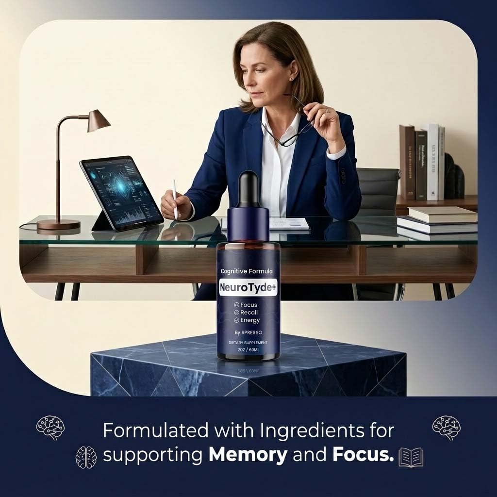 (2 Pack) Neurotyde Drops, Official Nuerotyde+ Liquid Supplement Dropppers with Premium Ingredients, Advanced Formula Support for Memory, Overall Health & Wellness Reviews (4oz/120ml)