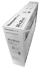 Honeywell FC100A1029 (2 Pack) - 16" x 25" x 4" Pleated Air Filter, MERV 11 Bundle with Same Day Supply Filter Change Reminder