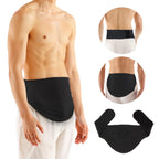 YConnect Ostomy Belt for Men & Women | Colostomy Ostomy Bag Covers for Sports | Discreet Ileostomy Belt | Ostomy Bag Cover | Ostomy Wrap Abdomen | Inner Pocket to Hold Ostomy Pouch (Black, Large)