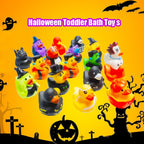36 Pcs Halloween Rubber Ducks,Baby Showers Accessories Duckies Bath Toys for Kids Halloween Party Favors,Gift Exchange (Halloween)