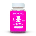 BEARVANA Vaginal pH Support & Probiotic Gummies for Women | Feminine Wellness & Intimate Care Supplement with Vitamin C | Pineapple Flavor | 60 Gummies