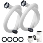 1.5" Pool Filter Pump Hose & Pool Hose Adapter Connector for Intex Coleman Above Ground Swimming Pool Sand Filter Pumps & Saltwater Systems Above Ground Pools Pump Parts