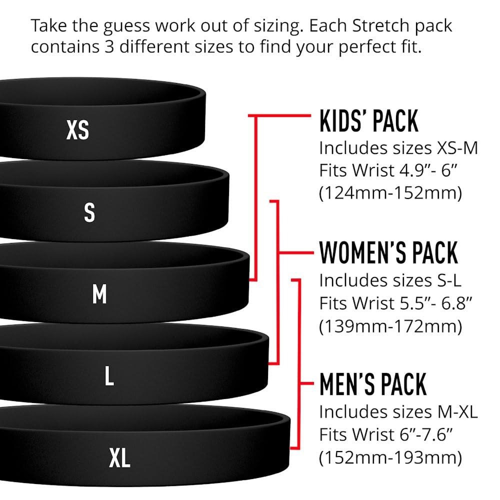 ROAD iD Silicone Medical ID Bracelet for Men and Women | Stretchable and Comfy Silicone Emergency Bracelets w/Identification & Medical Information for Athletes & Travelers (13mm Wide)
