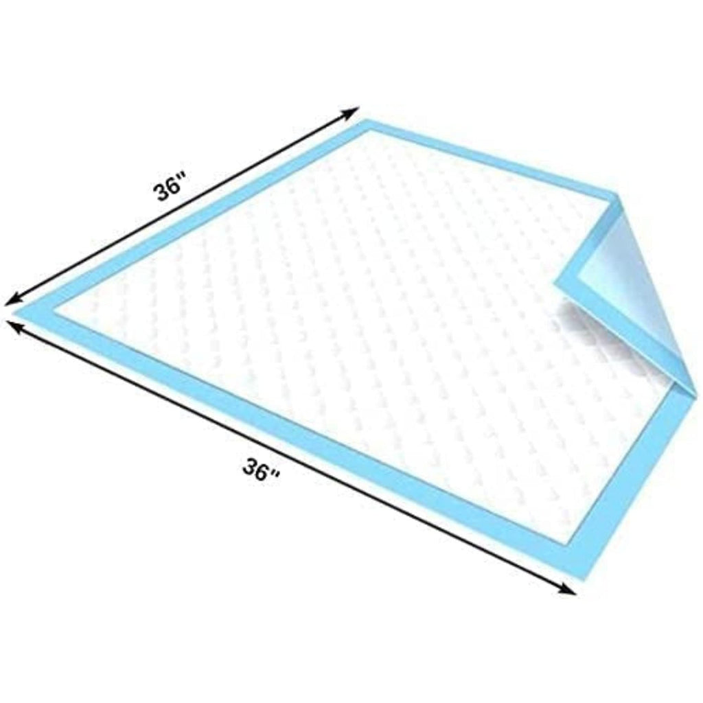 40 XL 36 x 36 Heavy Duty Ultra Absorbent Bed Pads w/ Adhesive by Nurture | Disposable Chux Liners, Underpads, Adult Incontinence Hospital Grade Chucks