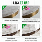 Nano Crystal Coating Agent For Tile & Furniture, Granite Countertop Cleaner and Sealer with Protection, Quartz Marble Stone Polish Cleaner for Permanent Hold & Shine Effect Fast Drying (1PCS)