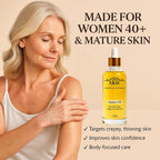 ERAE Queen Body Oil – Cold Pressed Botanical Blend for Hydrating & Firm-Looking Skin, Lightweight Fast-Absorbing Body Moisturizing Oil for Arms, Legs & Stomach