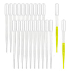 Moveland 200PCS 3ml Disposable Plastic Transfer Pipettes for Oil Lab Art