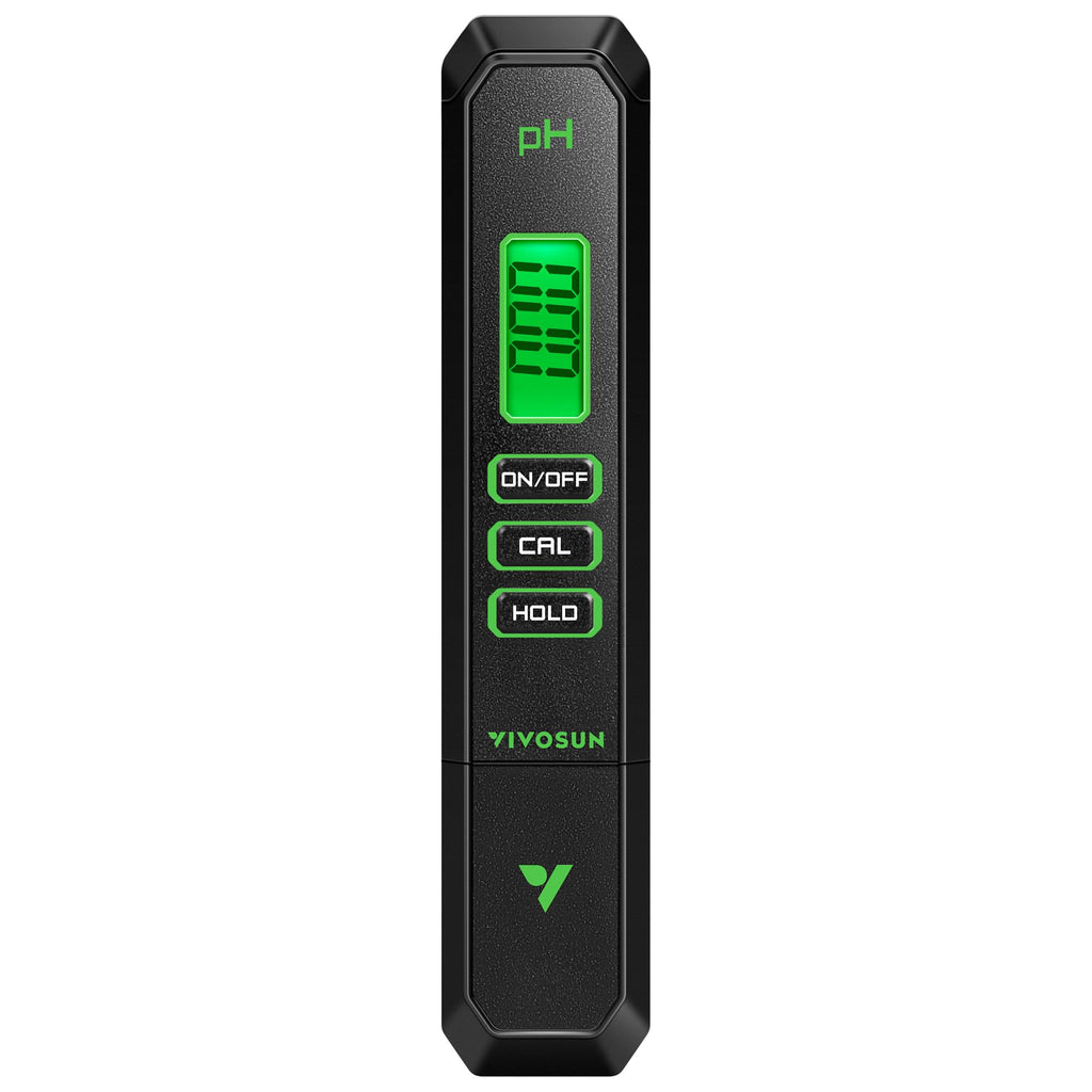VIVOSUN Digital pH Meter 0.01 Accuracy Pen Tester for Water Hydroponics