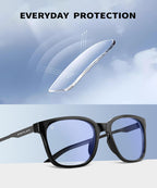 ANYLUV Blue Light Glasses for Men, Lightweight Computer Gaming Glasses, Stylish Anti Eyestrain Blue Light Blocking Men