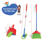 Play22 Kids Cleaning Set 4 Piece – Toy Cleaning Set for Girls & Boys