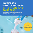 FROG Soothe Calcium Total Hardness Increaser for Hot Tubs and Swim Spas - 2 lb Bottle with TruDose Measuring Cap for Easy Maintenance & Balancing - 2 Pack