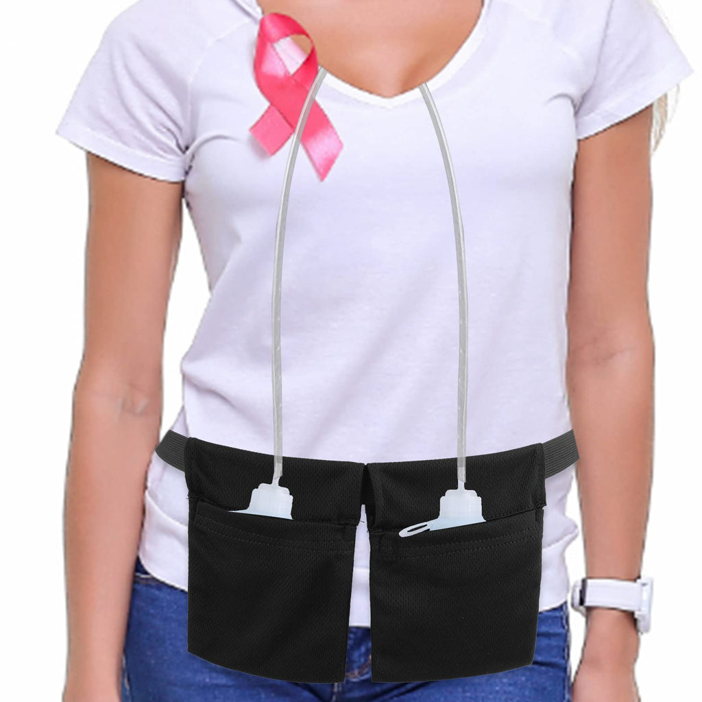 Thinp Drain Holder After Tummy Tuck, Adjustable Mastectomy Drain Holder Shower Bag Masectomy Surgery Recovery for Breast Mastectomy Breast Reduction Augmentation Tummy Tuck Post Surgery Supplies