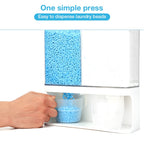 Conwomin Laundry Dispenser, Wall Mounted Laundry Dispenser with 2 Cups, Laundry Container (105 oz)