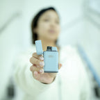 MK Lighter 5-Pack Torch Flame Pocket Lighters, Refillable and Multipurpose, Ideal for Candles, BBQ, Camping, and Everyday Use (Pastel-5PC)