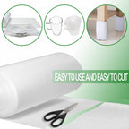 Parts3A Moving Supplies, Foam Wrap Roll 16" Wide x 160' Length, For Protecting Fragile Articles,Furniture,Transportation Packing,Stuffing of Carton,with 60 Fragile Stickers (16"160')