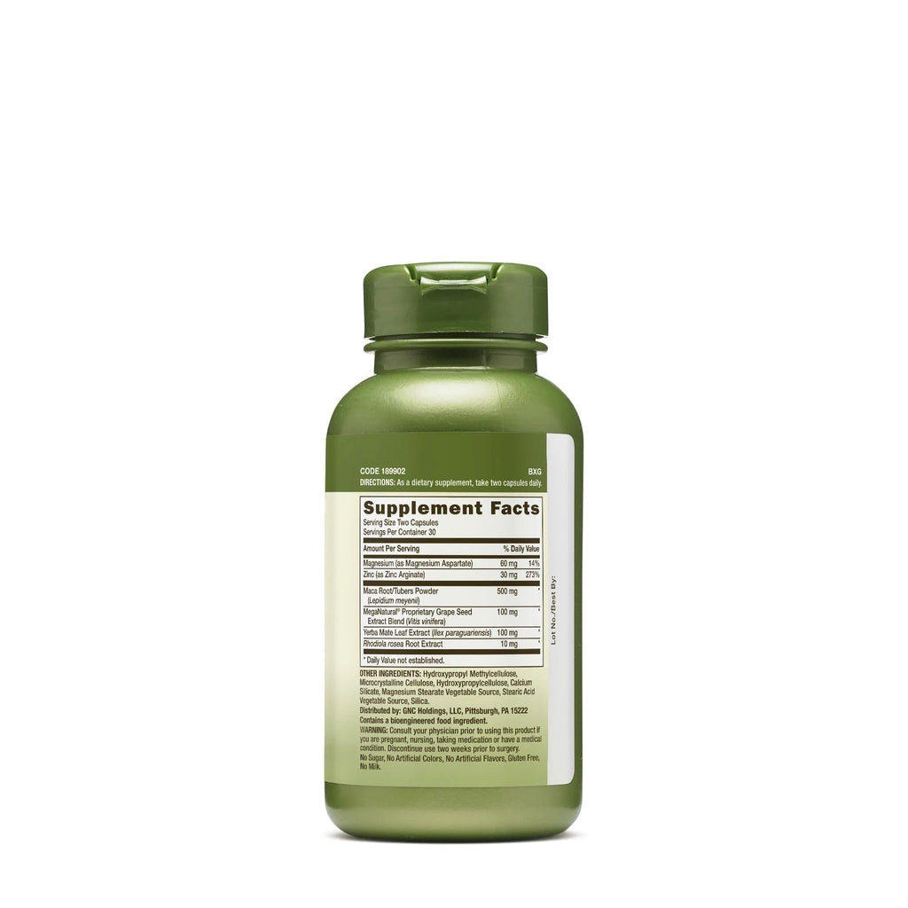 GNC Herbal Plus Maca Complex Supplement, Vegetarian, Supports Sexual Wellness, 30 Servings