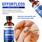 (3 Pack) WellaNail Drops - Official Wella Nail Advanced Liquid Drop Supplement - Maximum Strength, All Natural WellaNail Premium Support for Overall Health & Wellness Reviews, 3 Bottles for 3 Months
