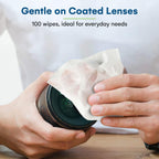 Care Touch Lens Cleaning Wipes with Microfiber Cloths (1 Count)