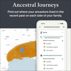 AncestryDNA Genetic Test Kit + 3-Month Ancestry World Explorer Membership: Personalized Genetic Results, DNA Ethnicity Test, Family History, Complete DNA Test, 3600+ Regions and Journeys