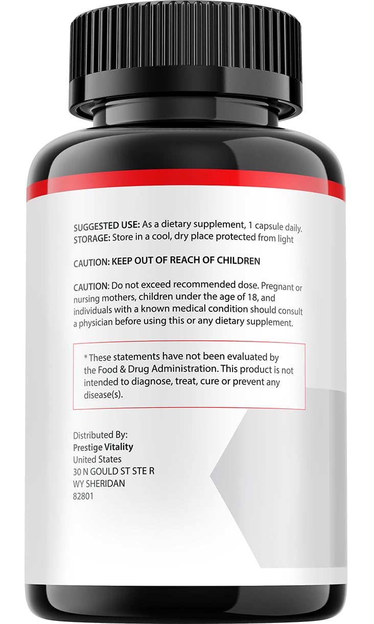 Gluco Extend Capsules - GlucoExtend Advanced Supplement, All Natural Formula to Maintain Healthy Levels, Maximum Strength Formula, Gluco Extend Pills Reviews (3 Pack - 180 Capsules)