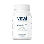 Vital Nutrients Vitamin D 2000 IU - Vitamin D3 Supplement - Healthy Bones, Teeth, Muscles*- Cellular & Immune Function - Calcium Absorption - Gluten, Dairy and Soy Free - 90 Capsules