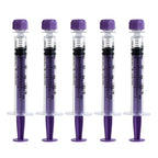 ONE-CARE ENFit Syringes 3ml with Mounted Cap, Sterile, 30/bx Blister-Packed Syringes