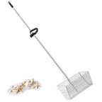 MarchingGreen Sand Flea Rake for Beach: 70in Handle Stainless Steel Rake