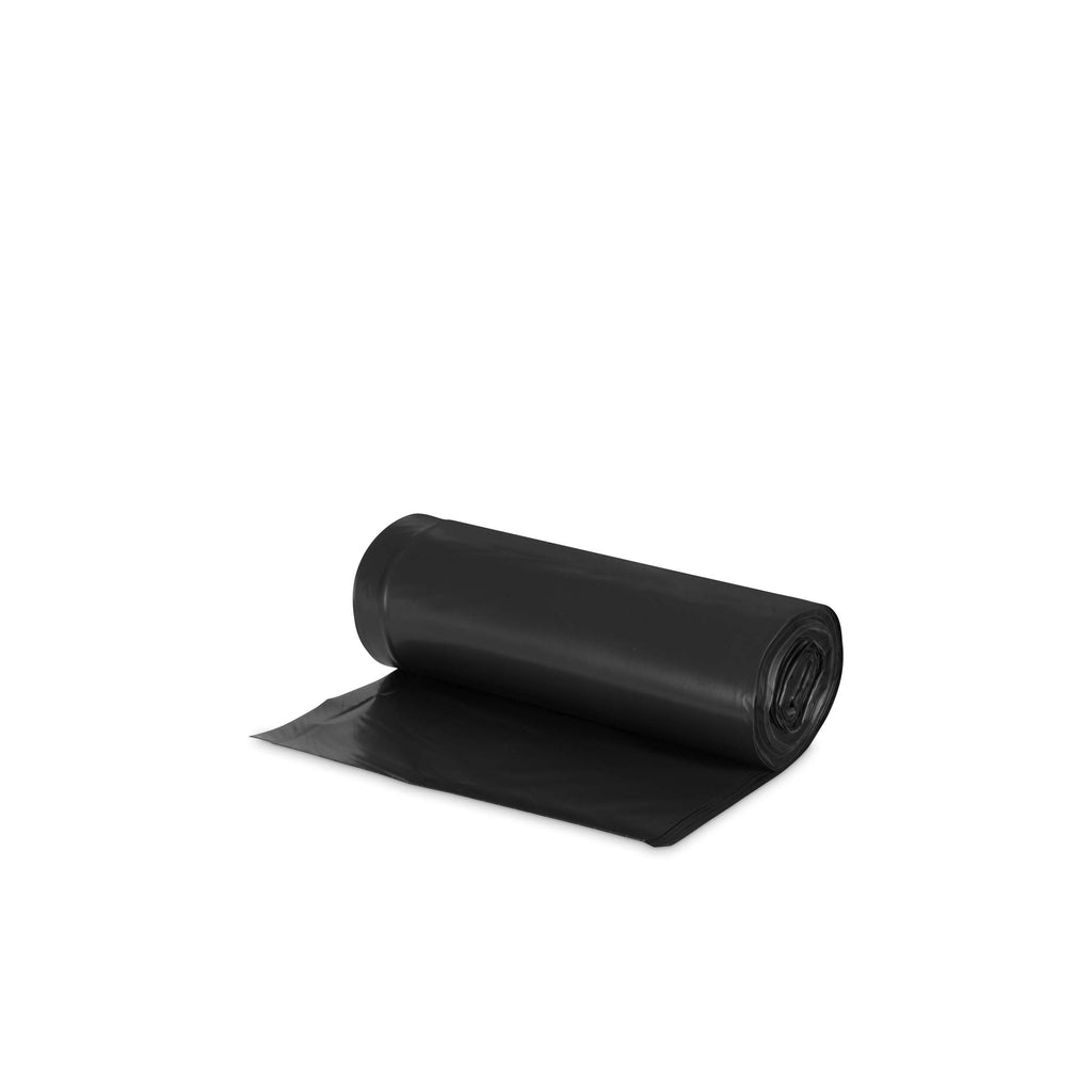 Earthsense Commercial RNW6050 Can Liner, 55-60 gal, 1.25 mil, 38" x 58", Black (Pack of 100)