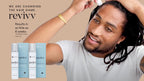 REVIVV Hair Growth Serum for Men, 2-Pack, 100% Natural Topical Solution for Visibly Thicker, Fuller Hair Regrowth, Dermatologist Recommended, Two 1oz Bottle, 90-Day Supply