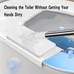 Snap Grip Mini Mop, 2026 Upgraded Disposable Dust Mop, Zero Touch Mini Mops, Convenient Cloth Changing Mops for Kitchen Counter, Foldable 100cm Retractable Long Handle Mopping Stick (1*mop+5*Cloth)