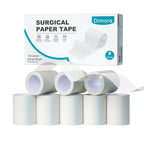 Dimora Paper Medical Tape 8 Rolls- Hypoallergenic White Surgical Tape for Sensitive Skin，Breathable First Aid Wound Tape with Pain-Free Removal，Secures Dressing and Medical Devices -2" x 10 Yards