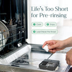 Puracy Dishwasher Pods, Dishwasher Detergent, Free & Clear Dish tabs - Enzyme-Powered, Spot & Residue Free - TikTok Trend Items, Must Haves from TikTok Made Me Buy It (Free & Clear, 50 Count)