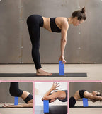 Gaiam Yoga Block - Supportive Latex-Free Eva Foam - Soft Non-Slip Surface with Beveled Edges for Yoga, Pilates, Meditation - Yoga Accessories for Stability, Balance, Deepen Stretches
