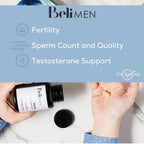 Men Prenatal Multivitamin, Optimized for Reproductive and Sperm Health, 60 Vegan Capsules (30-Day Supply)