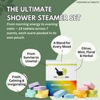 Shower Steamers Aromatherapy Tablets – Variety Pack - Shower Bombs Aromatherapy Made in USA – Self Care Gifts for Women and Men – Natural Essential Oils – Adult Christmas Stocking Stuffers (14 Pack)