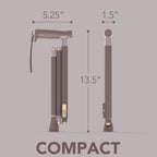 Michael Graves Quick Fold Walking Cane for Men and Women - Foldable Walking Stick for Stability and Style - Collapsible Folding Cane - Walking Sticks for Seniors & Adults