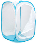 RESTCLOUD 36" Large Monarch Butterfly Habitat, Giant Collapsible Insect Mesh Cage Terrarium Pop-up 24 x 24 x 36 Inches