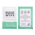 Gisdo 100 pcs Disposable Skin Cleansing Wipes, Individual Wrapped, Safe, Convenient, Lightweight, Remove Makeup(Green)