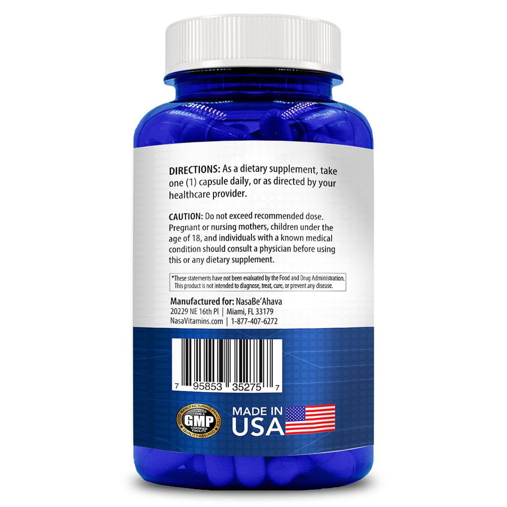 Vitamin B3 Nicotinamide 500mg Capsules | NAD+ Precursor and Longevity with Nicotinamide Form of Vitamin B3 Niacin Flush Free for Aging Skin Energy & Cellular Support | Made in the USA (180 Day Supply)