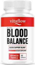 VitaFlow Capsules - Official Balance Supplement Support Capsule, Vitaflow All Natural Premium Advanced Formula, Vita Flow Pills Balance Support, 30 Capsules for 1 Month