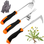 2026 Weed Puller Tool, 4 Pack New Garden Stainless Steel Weeder Tool Hand Weeder Tool,Multi-Purpose Weed Remover Tool Weeding Tools for Gardening