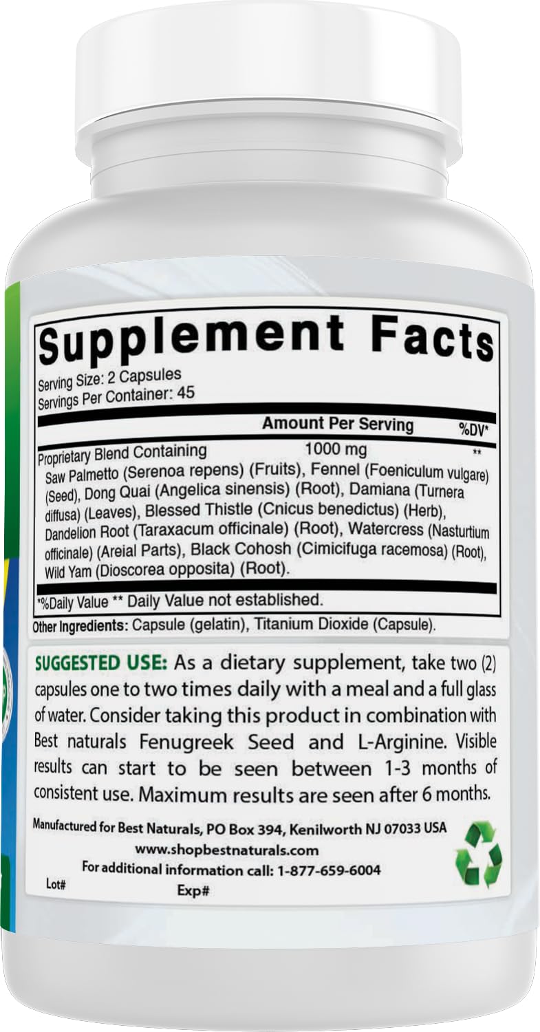 Best Naturals Breast-Ultra Breast Enlargement Pills 90 Capsules (90 Count (Pack of 2))