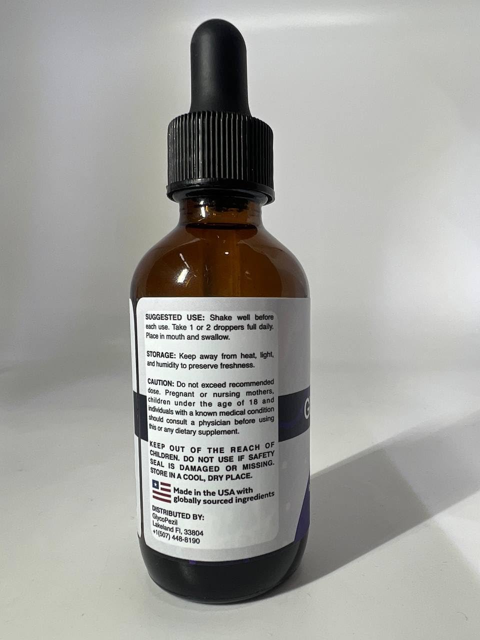 GlycoPezil Drops – Chromium, Maca & Ginseng – 2 fl oz, 2 Month Supply